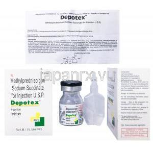 デポテックス注射 (メチルプレドニゾロン)